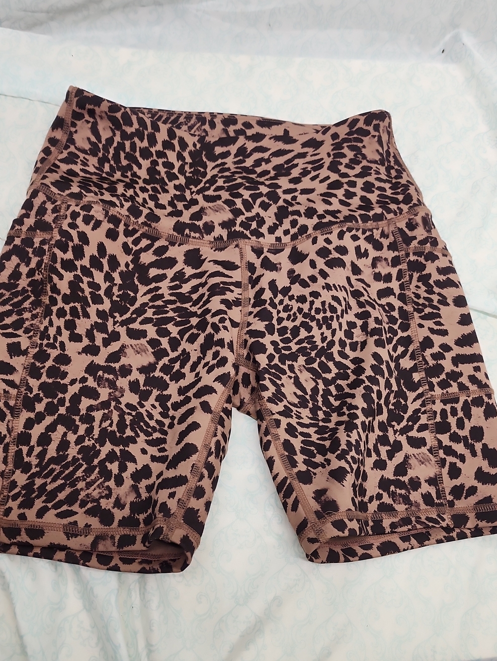 LegEnd Leopard Print Shorts Medium